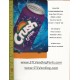 Large Pepsi HVV or High Visibility Vendor Size Soda Flavor Strip Crush Grape 12oz CAN
