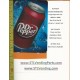 Large Pepsi HVV or High Visibility Vendor Size Soda Flavor Strip Dr Pepper 12oz CAN