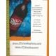 Large Pepsi HVV or High Visibility Vendor Size Soda Flavor Strip Dr Pepper 20oz RIPPLE BOTTLE