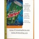 Large Pepsi HVV or High Visibility Vendor Size Soda Flavor Strip Mountain Dew 12oz CAN