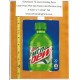 Large Pepsi HVV or High Visibility Vendor Size Soda Flavor Strip Mountain Dew Diet 20oz BOTTLE