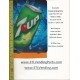 Large Pepsi HVV or High Visibility Vendor Size Soda Flavor Strip 7up 12oz CAN