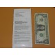 GENERIC One Single Use Dollar Bill Validator Cleaning Card