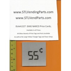 DIXIE Narco .55 Price Window Labels