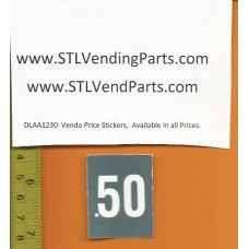 VENDO Price Sticker .50