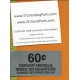 DIXIE Narco Instruction Price Labels .60