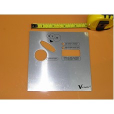 VENDO Metal Coin Insert Decal