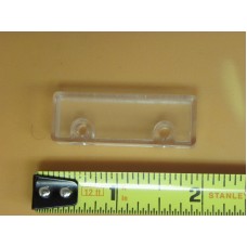 DIXIE Clear Plastic Riser under Button