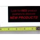GENERIC Product Pusher Static Cling Label that indicates Red Kickers are New Products