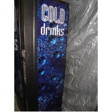 GENERIC Cold Drink Vinyl Stickers for BOTH sides